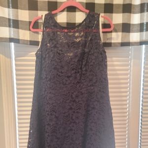 Bridesmaid dress navy blue